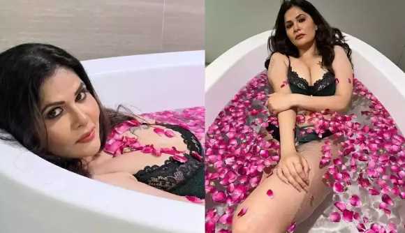 Aabha Paul Indian Big Boobs Shower Bath xxx Video