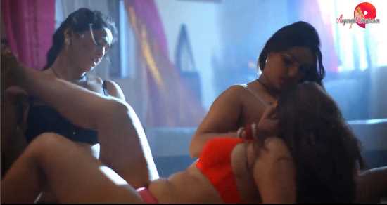 Ayushi Jaiswal 3some Lesbian Video in Hindi Adult Short Film