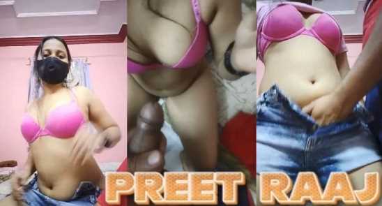 Indian Horny Preet Raj Blowjob & Handjob