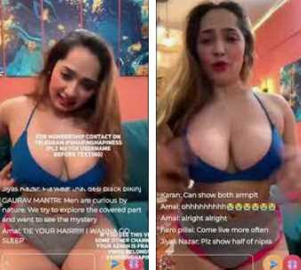 Aditi Mistry Nude Live Tango Show xxx Video
