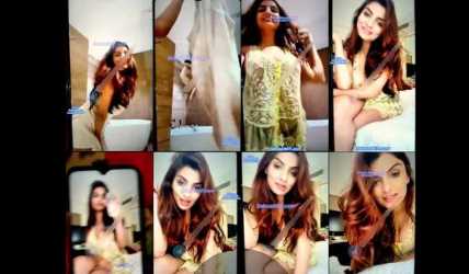 Anveshi Jain Latest Nude Live Show App Video
