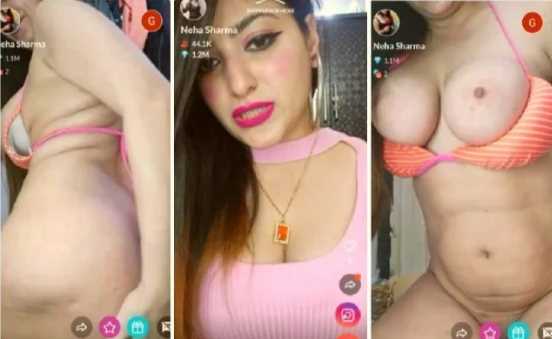 Neha Sharma Nude Show on App Live xxx Video