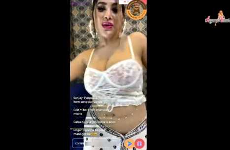Sexy Rivika Mani In Transparent Bikni Live Video
