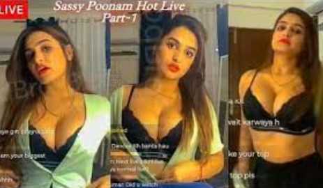 Sassy Poonam Nude Show on App Live xxx Video
