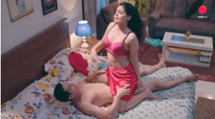 Manvi Chugh Hot Boobs Kissing Scene